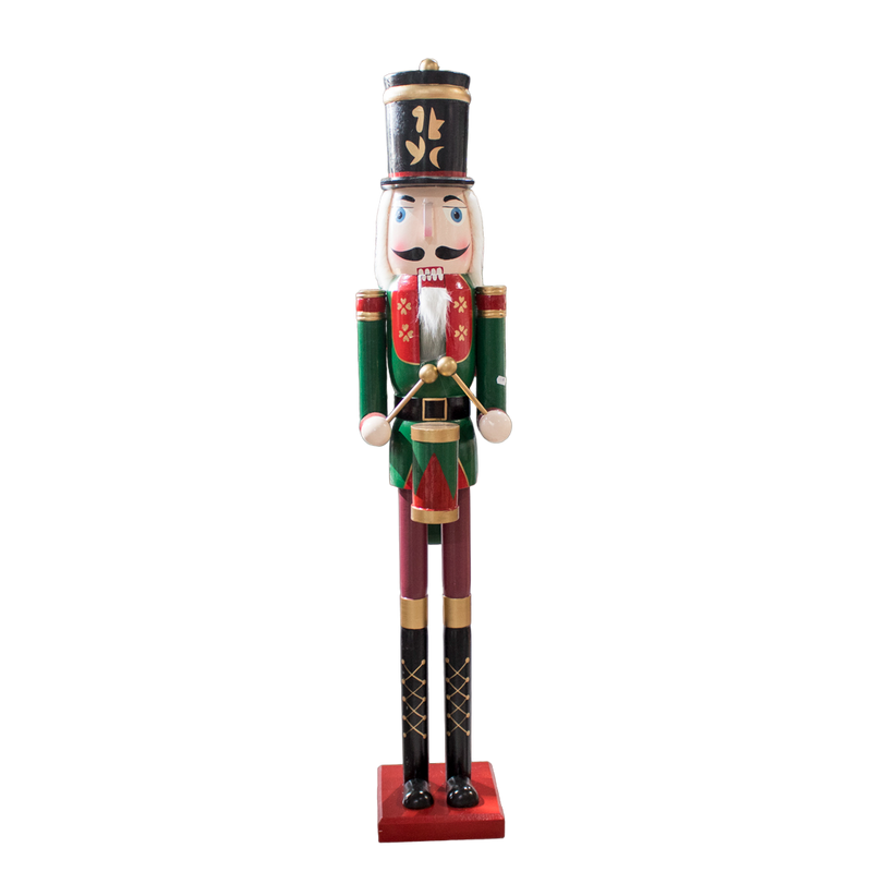 NUTCRACKER RED/GREEN/BLACK 120CM