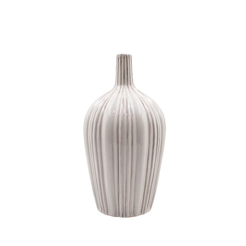 VASE POTTERY 14.5X14.5X28CM