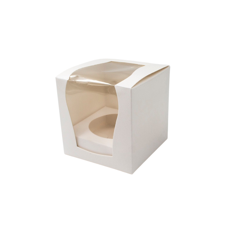 WHITE BOXES 9X9X9CM - 12PCS