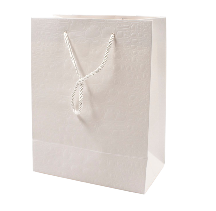 PAPER BAG WHITE 32x26x10cm