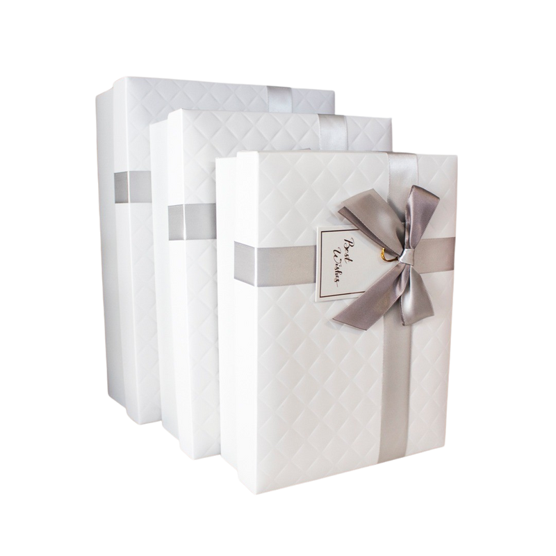 PAPER BOX S/3 WHITE