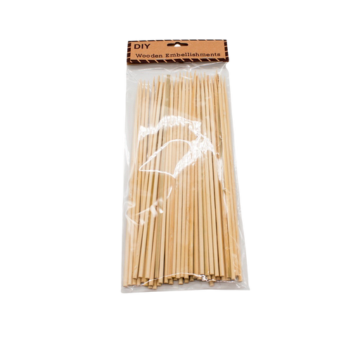 BAMBOO PICKS 25CM,50PCS deventorycy