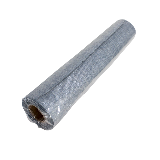 FABRIC ROLL SHINY LIGHT BLUE 36CM X 10M