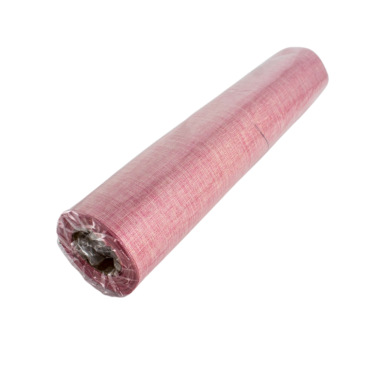 FABRIC ROLL SHINY PINK 36CM X 10M