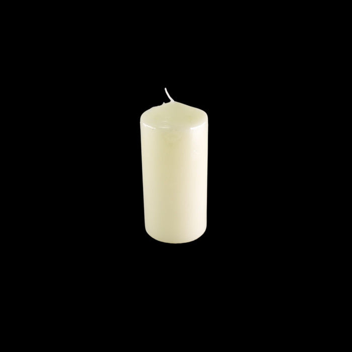 CANDLE IVORY D7 X H15cm