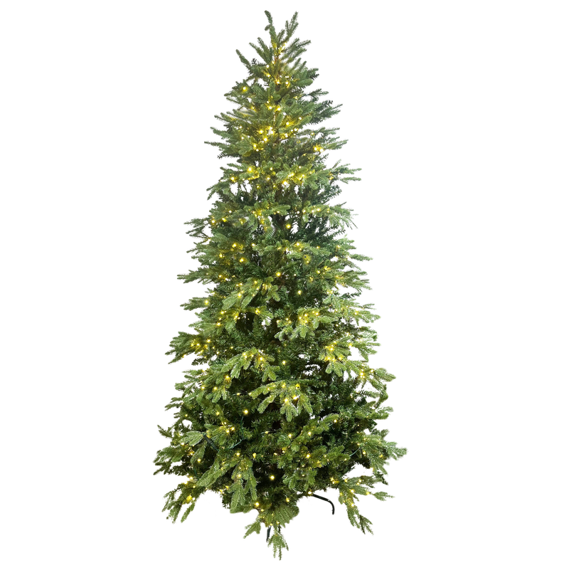 CHRISTMAS TREE W/LIGHTS 240CM