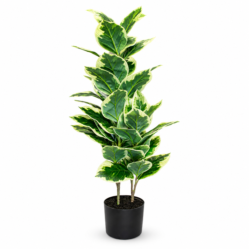 ARTIFICIAL FICUS WHITE 125CM Deventor