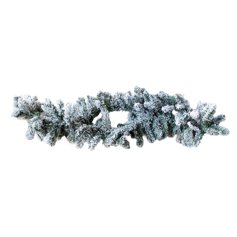 X-MAS GARLAND W/SNOW 270CM