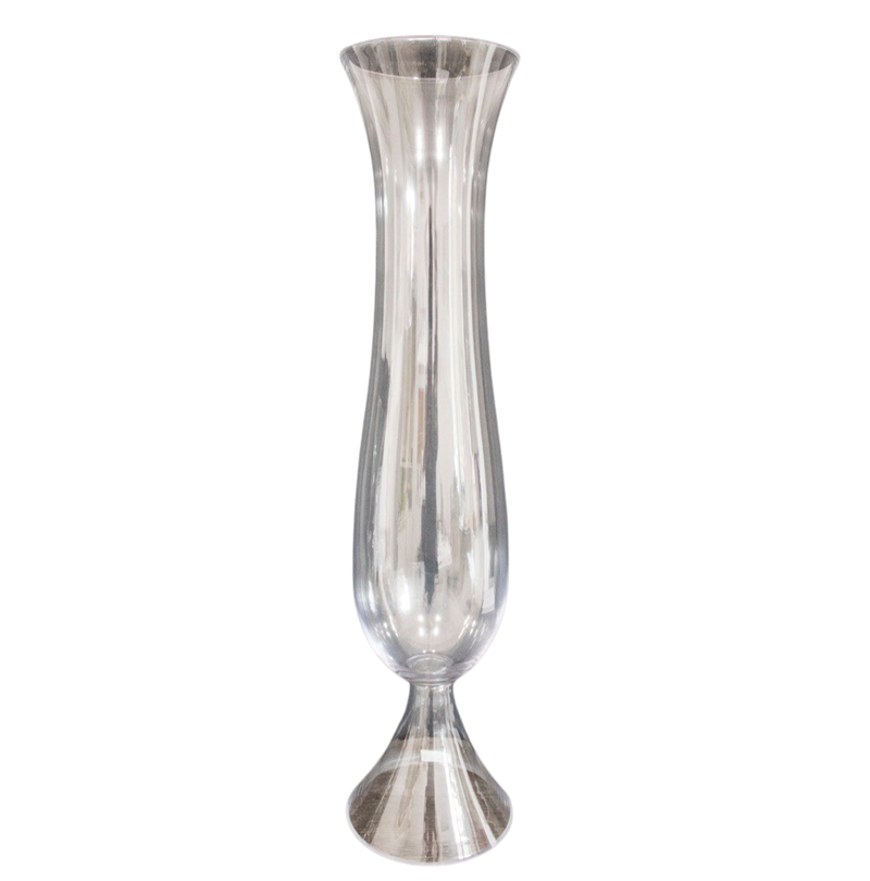GLASS VASE 20X86CM