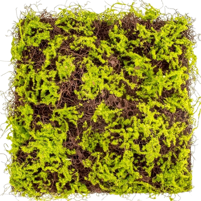Artificial moss sheet