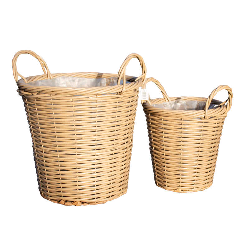 PLASTIC RATTAN BASKET WITH ROPE Deventor