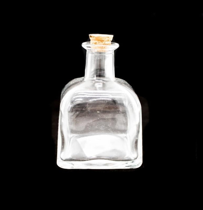 Glass bottle 9 x 8cm