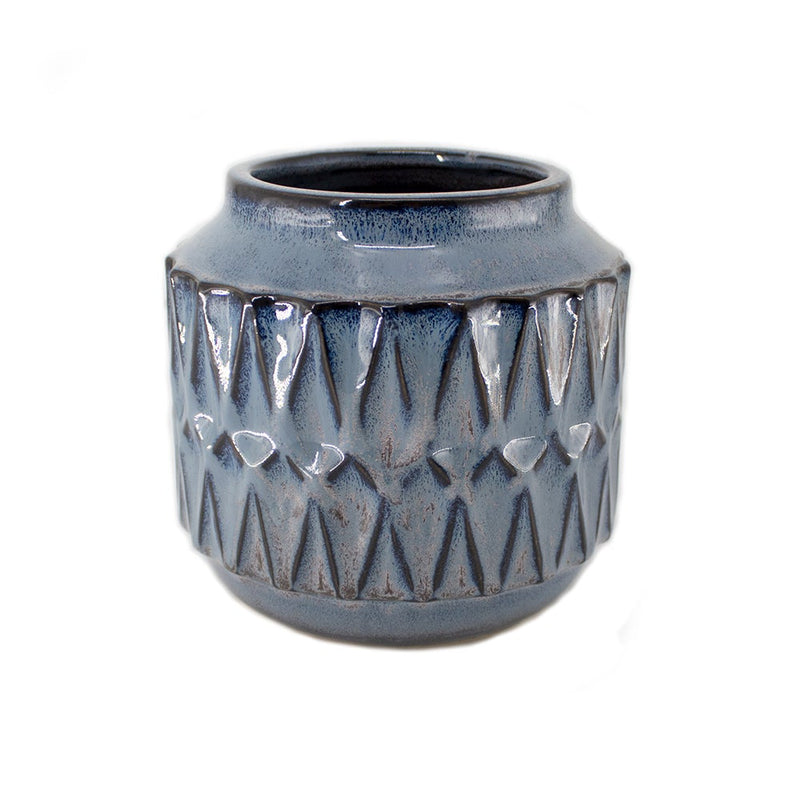 CERAMIC DARK BLUE 18x17.5cm