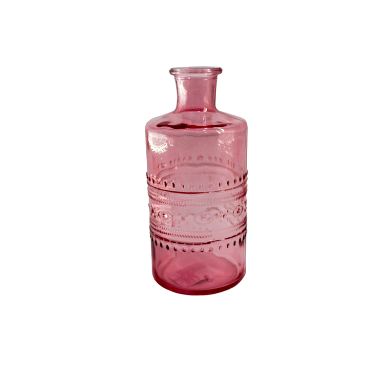 BOTTLE PINK 7.5HX14.5CM