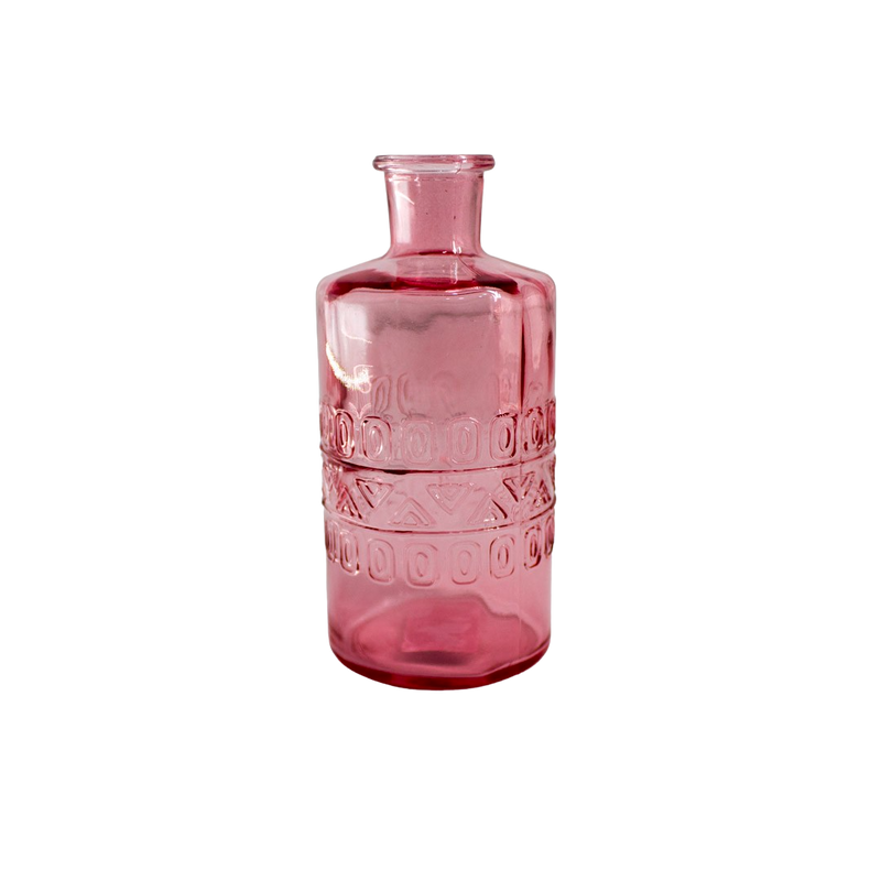 BOTTLE PINK 7.5HX14.5CM