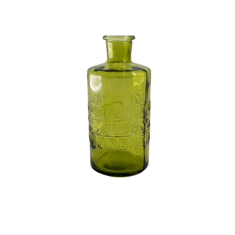 BOTTLE OLIVE 7.5HX14.5CM