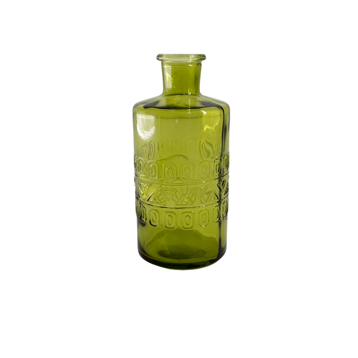 BOTTLE OLIVE 7.5HX14.5CM