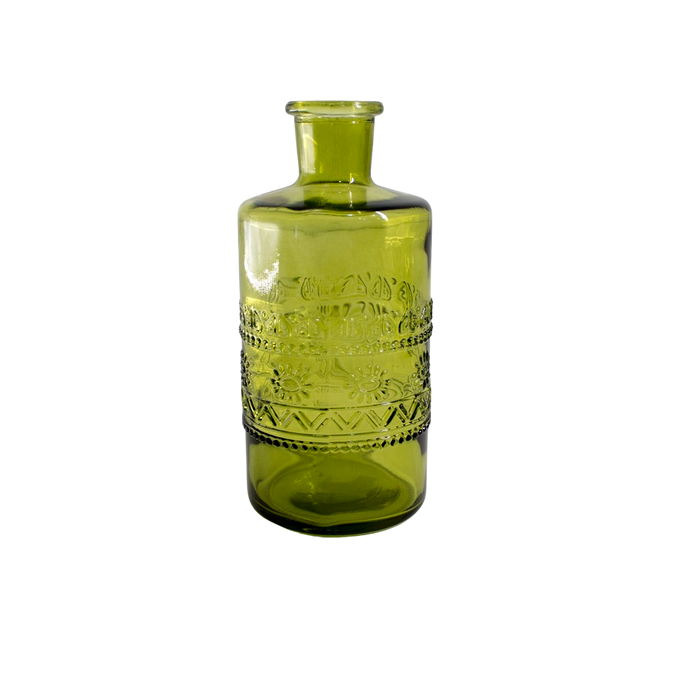 BOTTLE OLIVE 7.5HX14.5CM