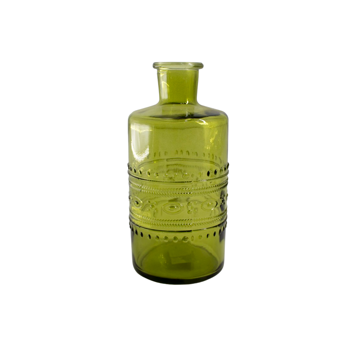 BOTTLE OLIVE 7.5HX14.5CM