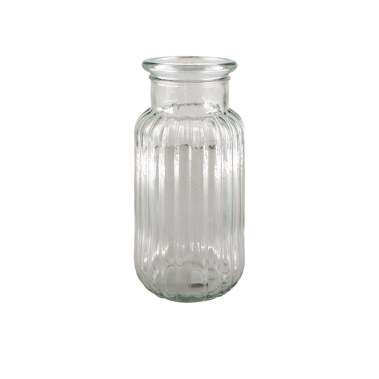 GLASS VASE 11X22CM