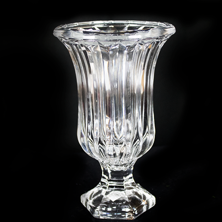 Clear vase 24cm