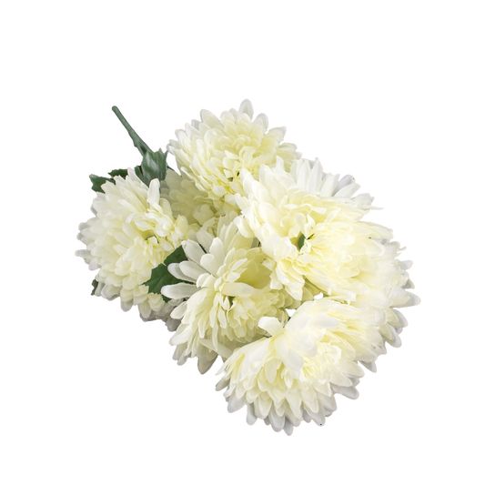 DAISY BUSH 9 HEADS IVORY