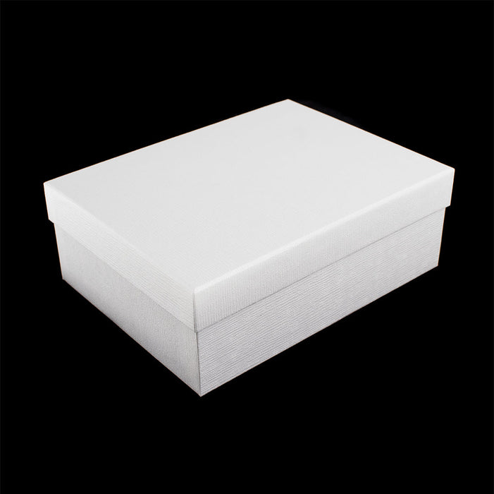 PAPER BOX 38X28X18CM WHITE