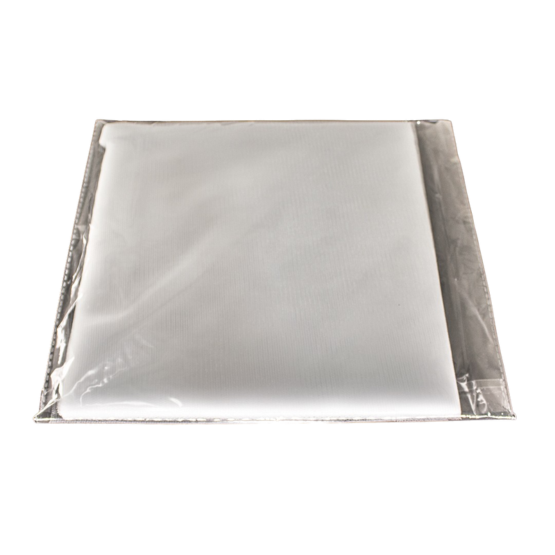 TULLE SHEET 25CM WHITE 50PCS