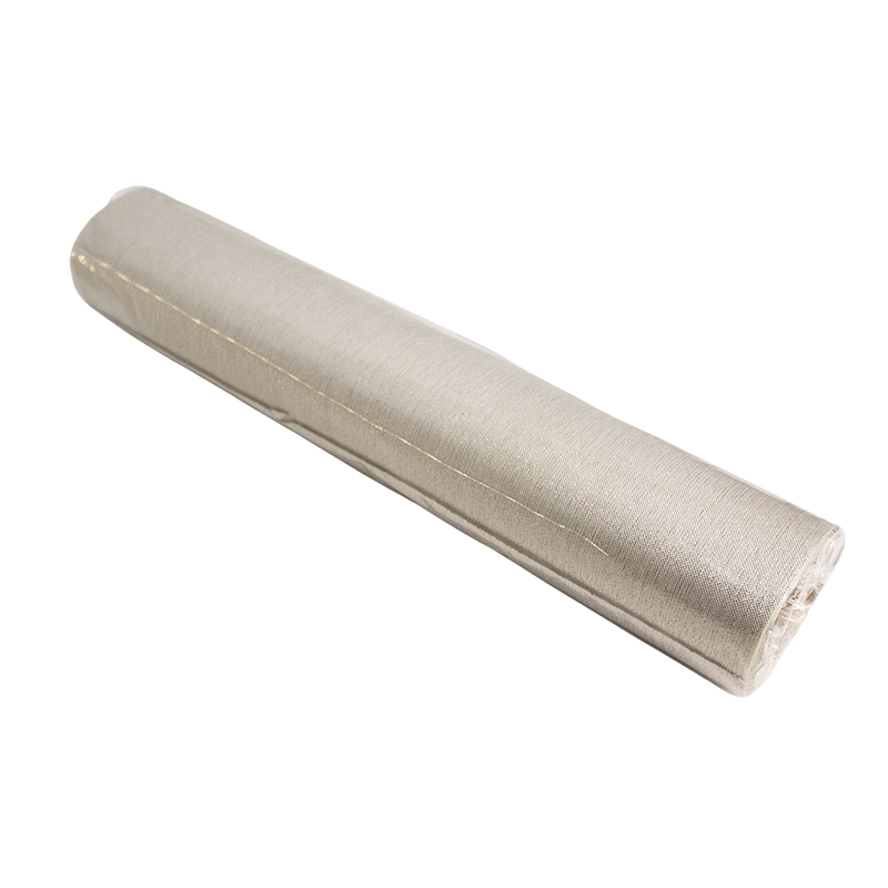 FABRIC ROLL 36X10M IVORY/GOLD