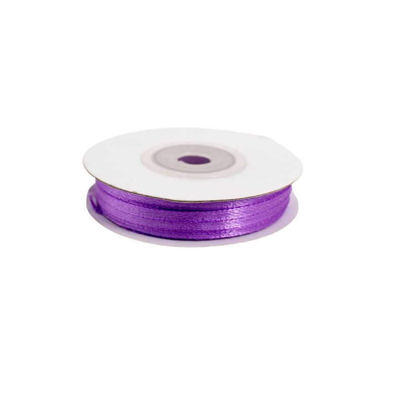 SATIN RIBBON PURPLE 3MMX50M
