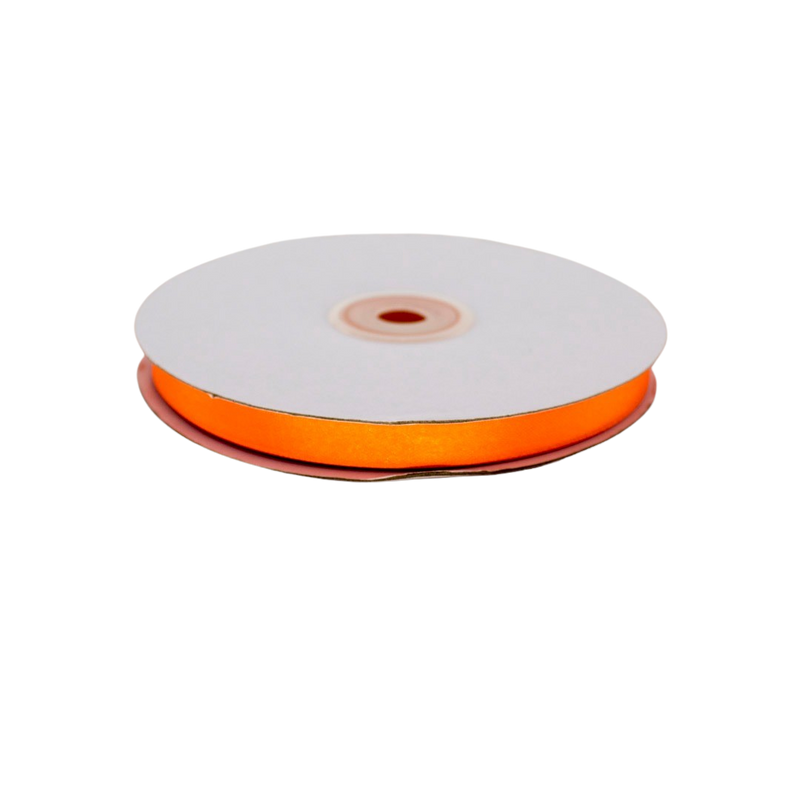 SATIN RIBBON ORANGE 15MMX50M