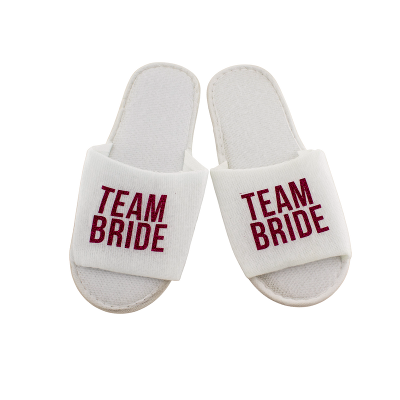 BRIDE TEAM SLIPPER ONE SIZE