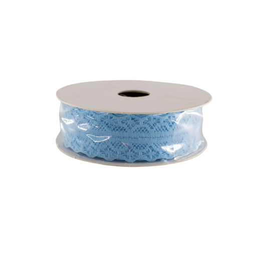 LACE RIBBON 20Y LT/BLUE