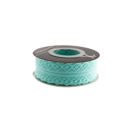 LACE RIBBON 2.8CMX20Y GREEN