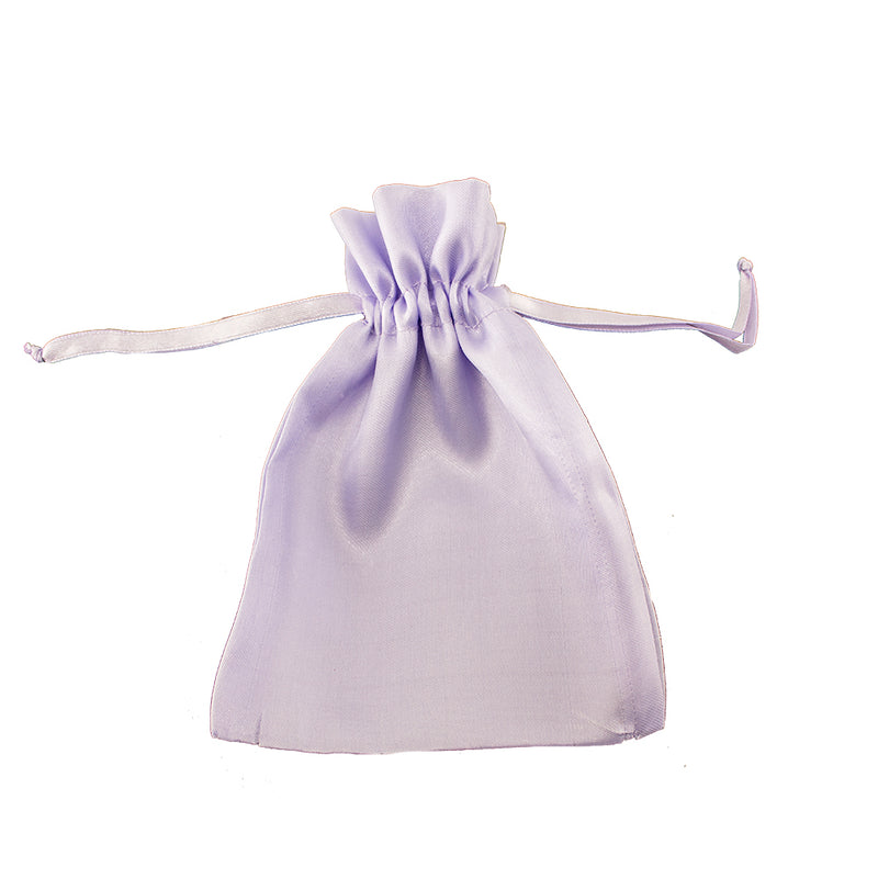 SATIN BAG 12X17 LILA 10PCS