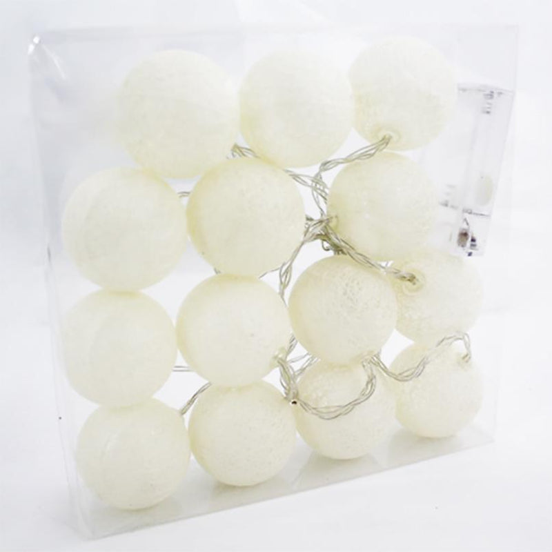 Ball battery fairy lights 14 light balls - Deventor