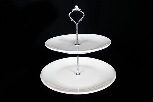 Cake stand 2 tier 25cm - Deventor