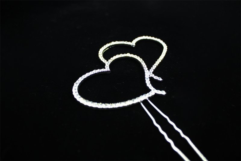 Cake toppers hearts 14cm - Deventor