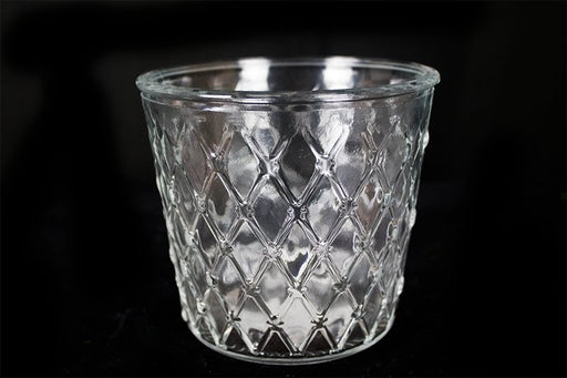 Clear vintage vase 12cm - Deventor