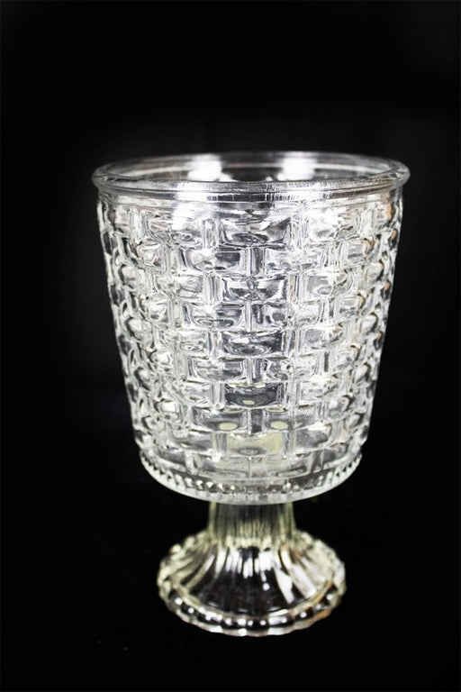 Clear vintage vase 18cm - Deventor