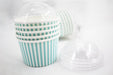 Cups with stripes set of 10 - 6cm - Deventor