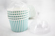 Cups with stripes set of 10 - 6cm - Deventor