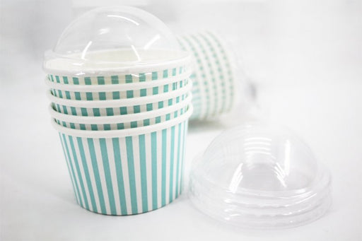 Cups with stripes set of 10 - 6cm - Deventor