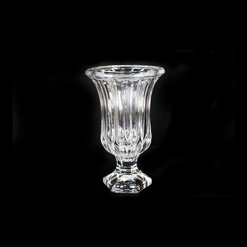 Glass vase clear 15x24cm - Deventor