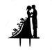 Groom bride cake topper 16cm - Deventor