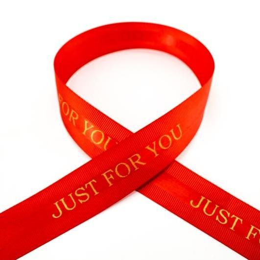 Grossgain ribbon just for you 25cm x 32m - Deventor