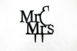 Mr&Mrs cake topper 14cm - Deventor
