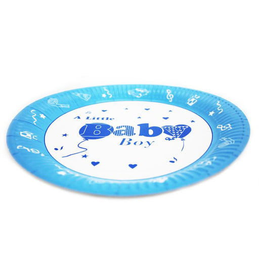 Plates a little baby boy set of 10 - 22cm - Deventor