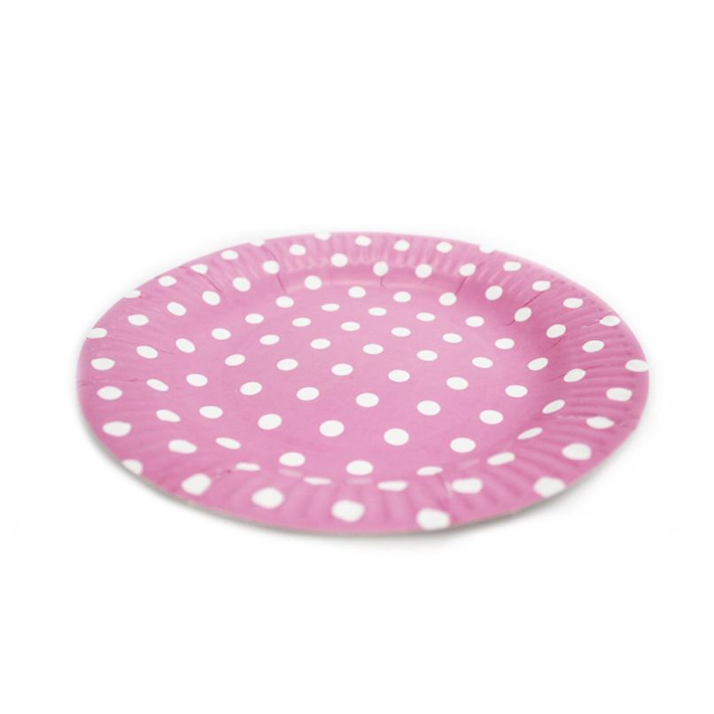 Plates with dots set of 10 - 22cm - Deventor