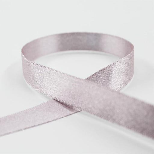 Satin with glitter ribbon 15mm x 50m - Deventor
